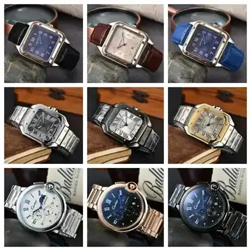 Cartier Santos and Pasha Watches [38 styles]
