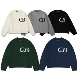CB logo knit sweater